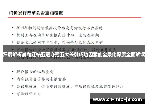 深度解析浦和红钻亚冠夺冠五大关键成功因素的全景化深度全面解读 深度解析浦和红钻亚冠夺冠五大关键成功因素的全景化深度全面解读